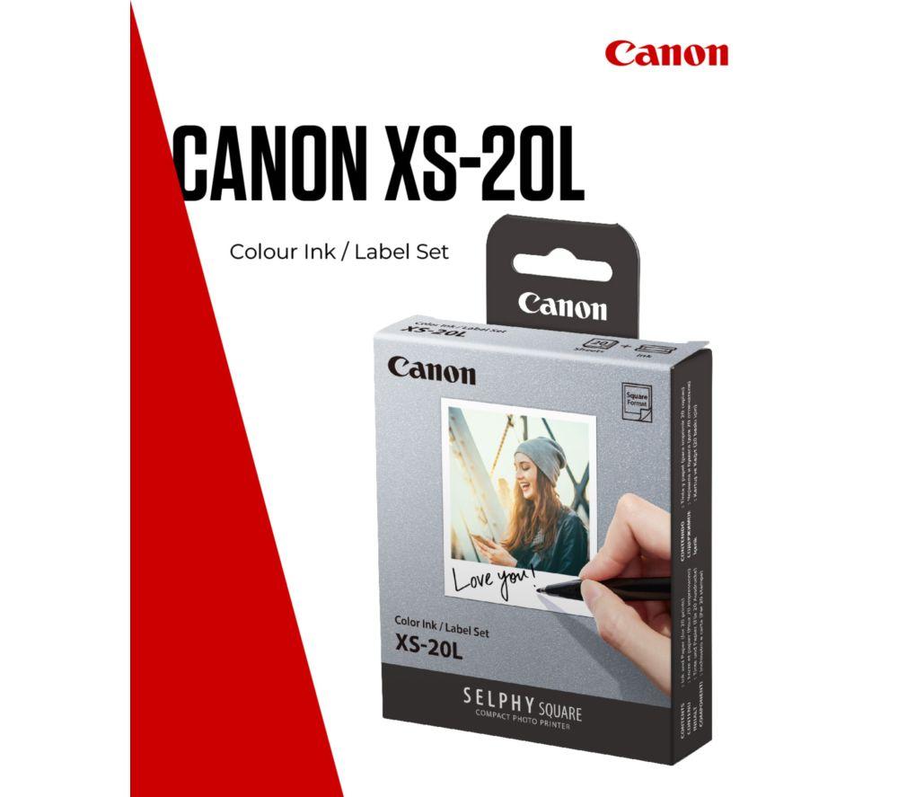 CANON XS-20L 72 x 85 mm Photo Paper & Ink Set - 20 Sheets image number 2 of 7