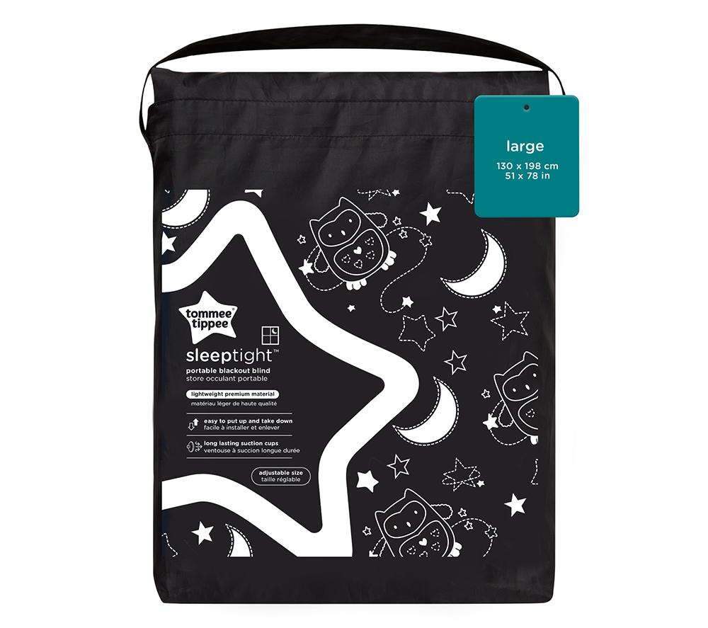 TOMMEE TIPPEE Portable Blackout Blind - Large, Black image number 2 of 3