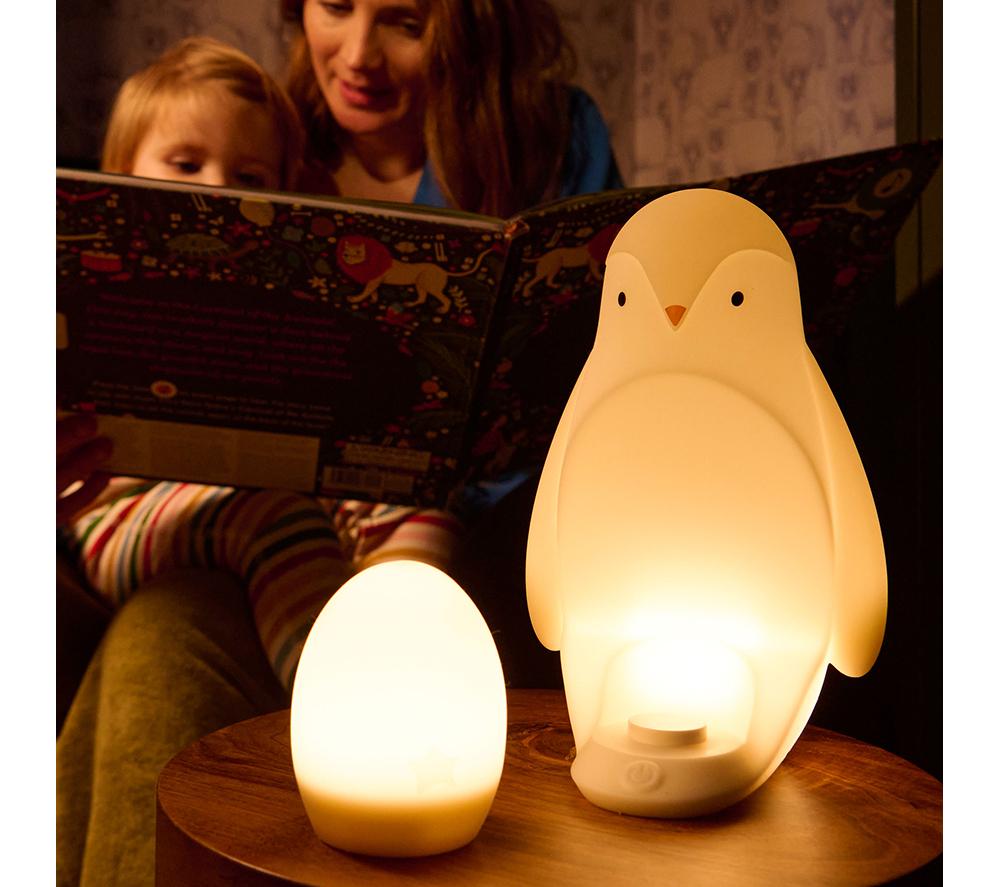 TOMMEE TIPPEE Penguin Night Light - White image number 2 of 6