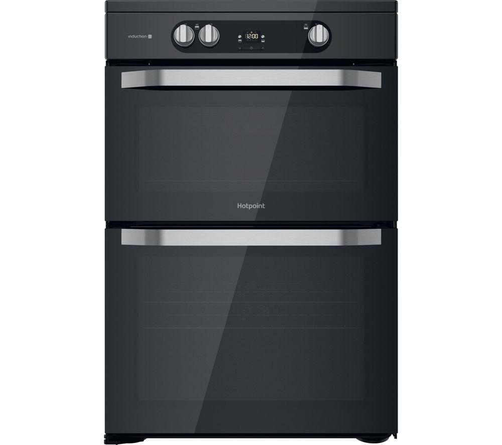 HOTPOINT MyMenu HDM67I9H2CB/UK 60 cm Electric Induction Cooker - Black, Black