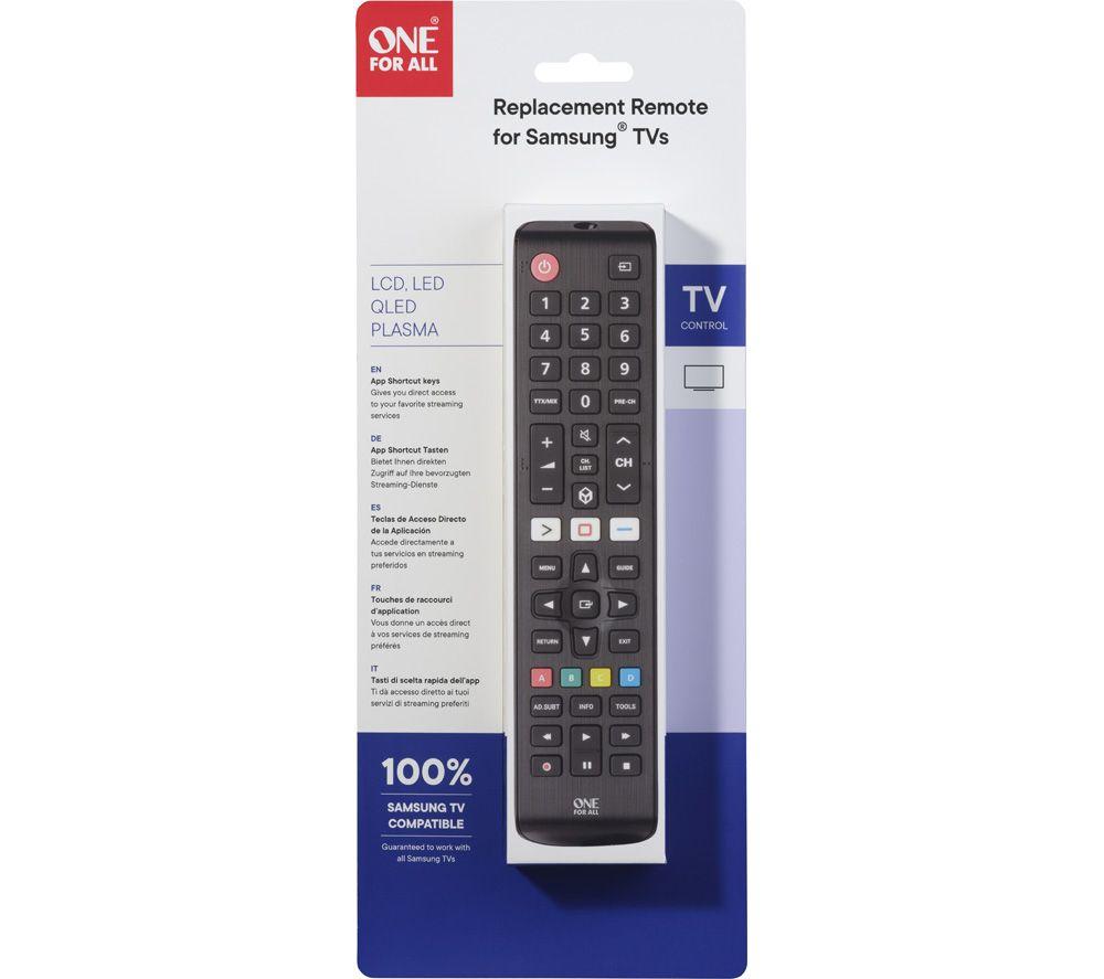 Samsung led tv deals remote