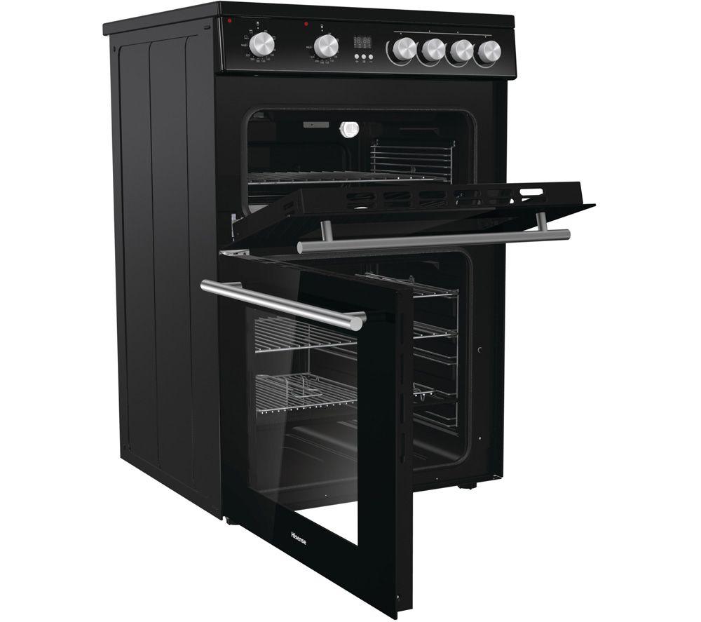 HISENSE HDE3211BBUK 60 cm Electric Ceramic Cooker - Black image number 5 of 17