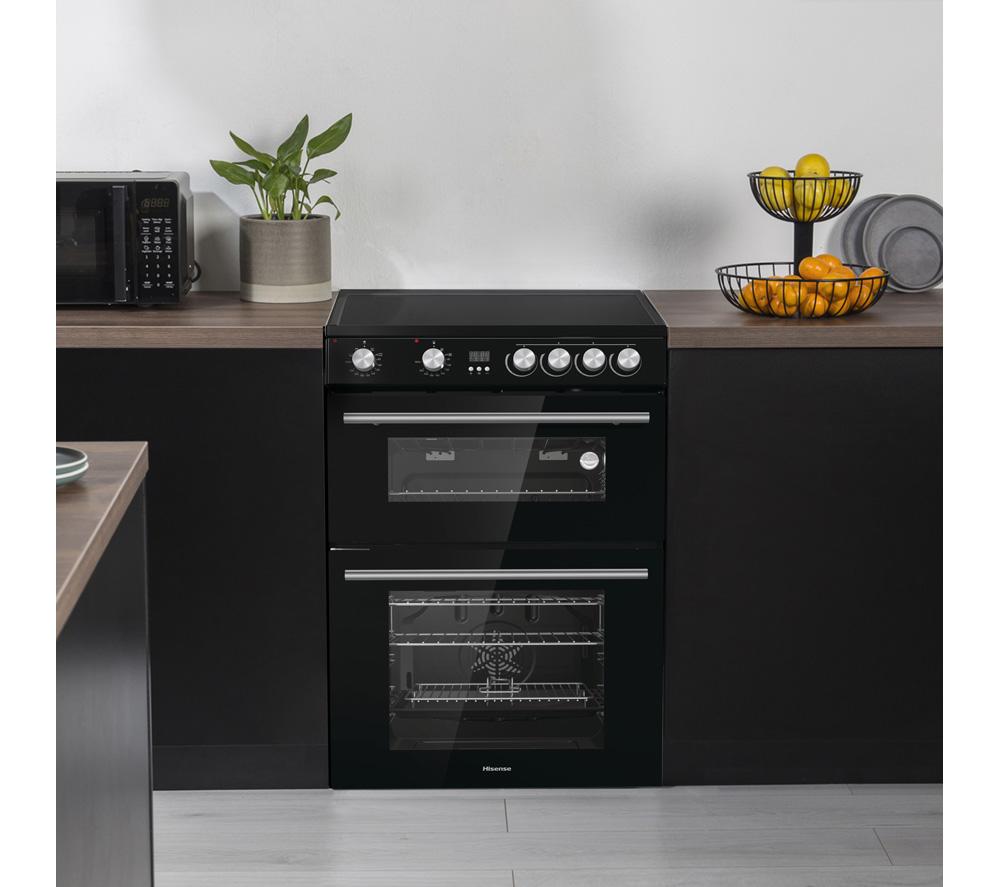 HISENSE HDE3211BBUK 60 cm Electric Ceramic Cooker - Black image number 17 of 17