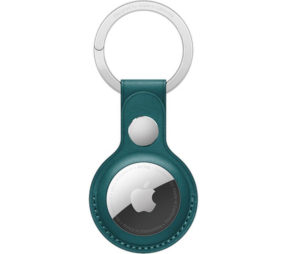 Buy APPLE AirTag Leather Key Ring Forest Green Currys