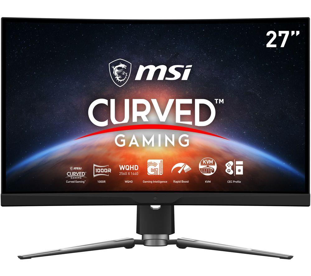 Image of MSI MPG Artymis 273CQR Quad HD 27" Curved LCD Gaming Monitor - Black, Black