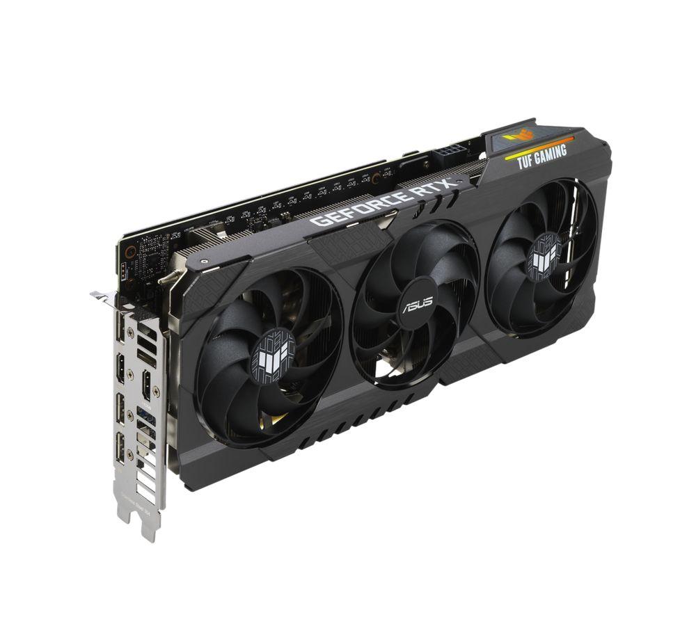 ASUS GeForce RTX 3060 12 GB TUF GAMING V2 OC Graphics Card image number 4 of 14