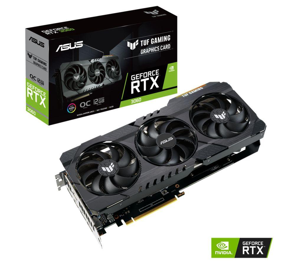 ASUS GeForce RTX 3060 12 GB TUF GAMING V2 OC Graphics Card image number 14 of 14