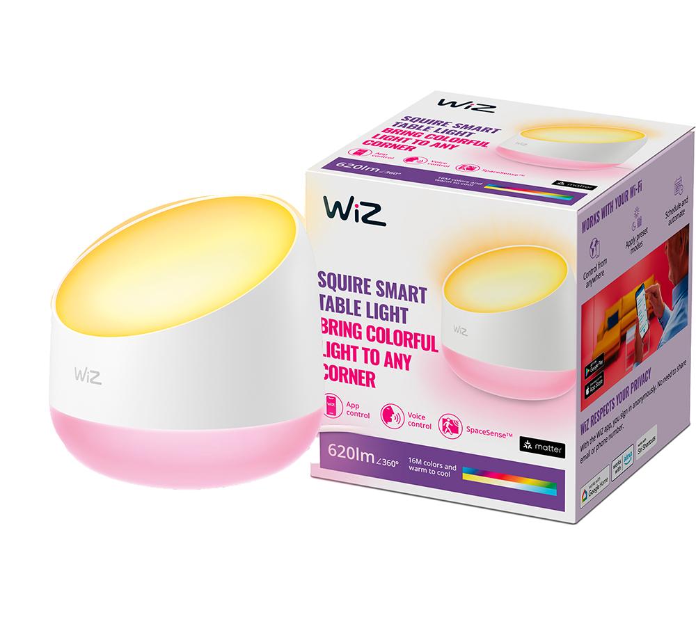 Image of WIZ CONNECTED Squire Smart Table Lamp - White