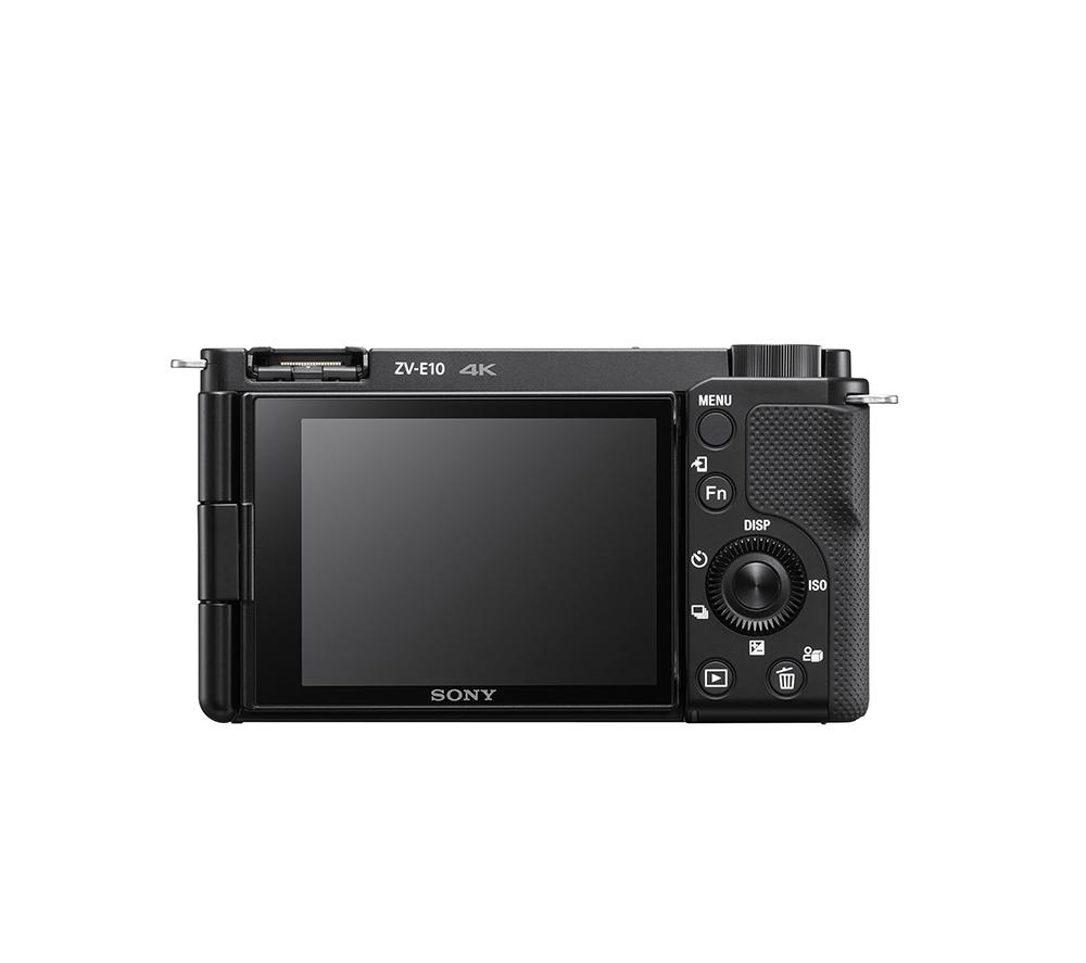 SONY ZV-E10 Mirrorless Vlogging Camera - Body Only image number 3 of 9