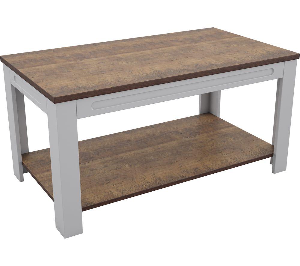 Avf Whitesands Ft90wssg Coffee Table - Wood & Grey