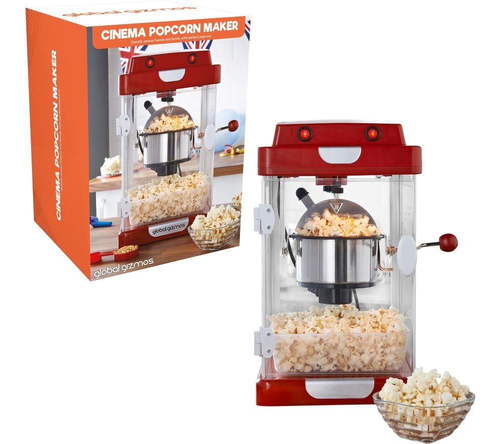 GLOBAL GIZMOS 54500 Popcorn Maker - Red image number 3 of 5