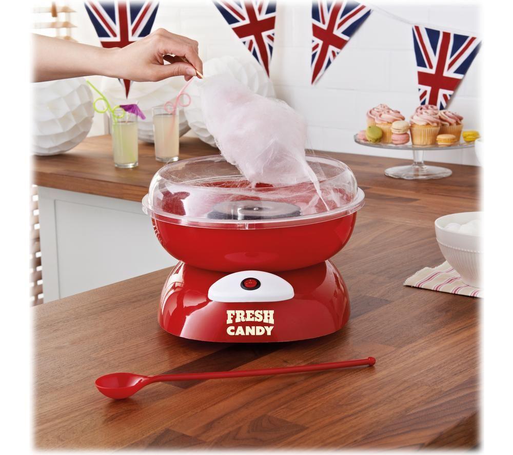 GLOBAL GIZMOS 51560 Premium Candy Floss Maker - Red image number 3 of 6
