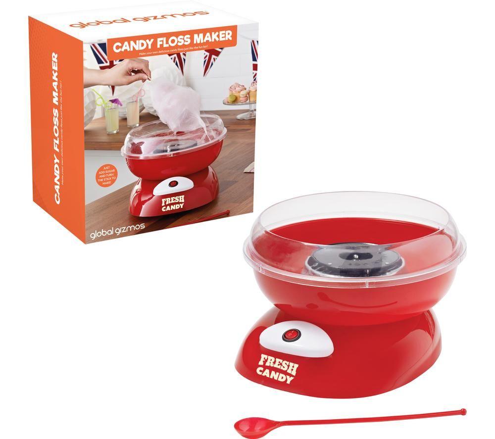 Buy GLOBAL GIZMOS 51560 Premium Candy Floss Maker - Red | Currys