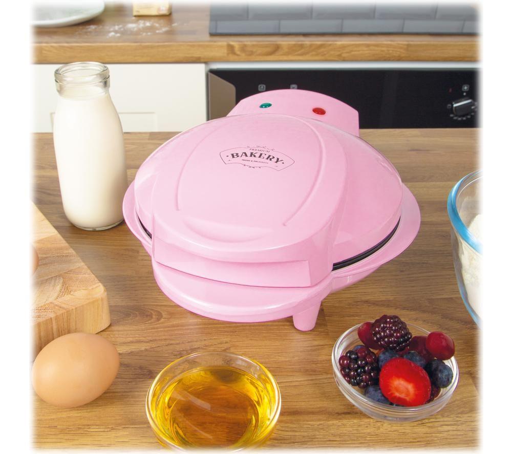 GLOBAL GIZMOS 35570 Waffle Maker - Pink image number 2 of 6