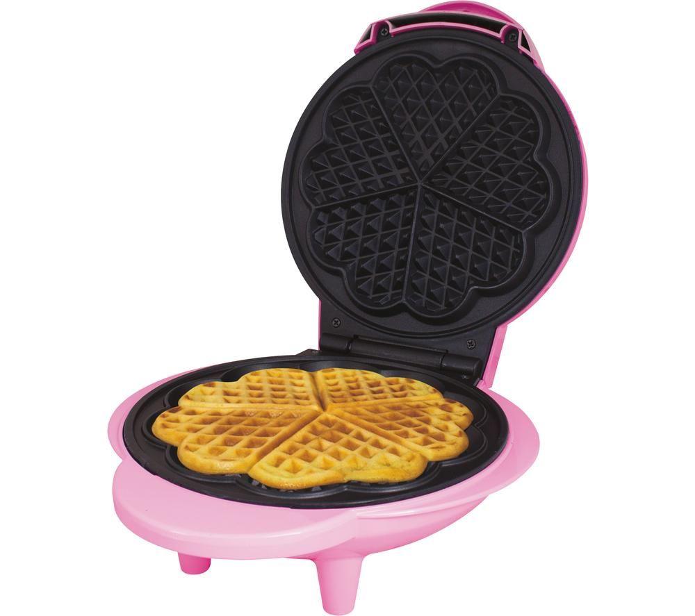 GLOBAL GIZMOS 35570 Waffle Maker - Pink image number 5 of 6