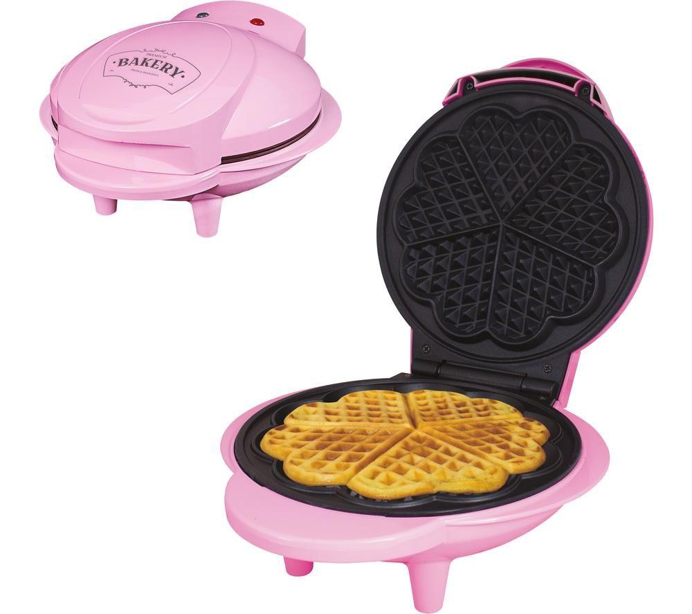 GLOBAL GIZMOS 35570 Waffle Maker - Pink image number 6 of 6