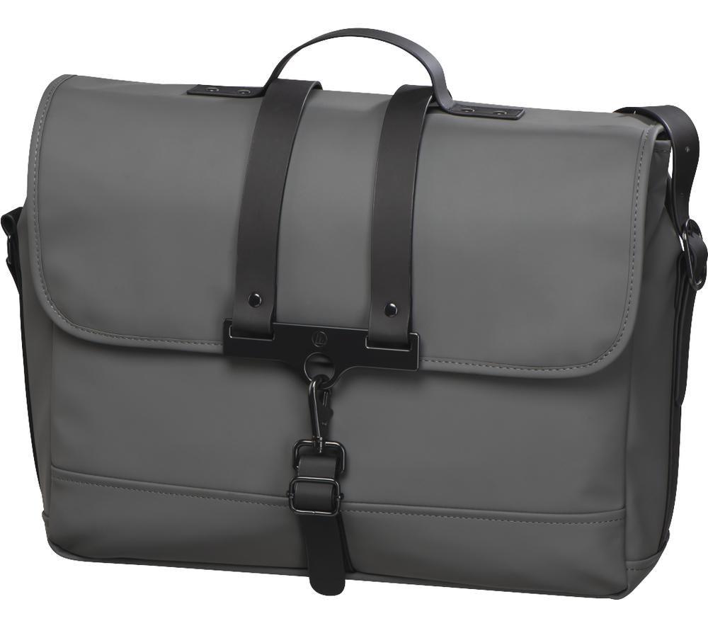 Image of HAMA Perth 15.6" Laptop Messenger Bag - Grey, Silver/Grey