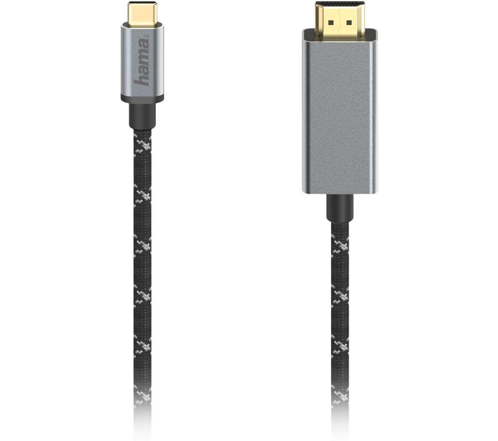 Buy HAMA Prime Line USB TypeC to HDMI Cable 1.5 m Currys