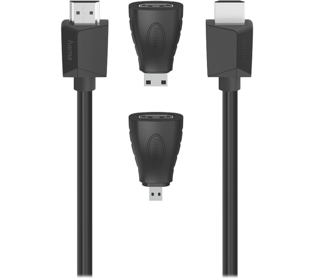 HAMA 200705 High Speed HDMI Cable with Adapters review | 9.8 / 10