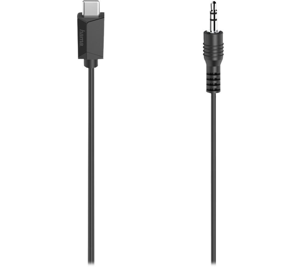 Buy HAMA Essential Line USB TypeC to 3.5 mm Audio Cable 0.75 m Currys