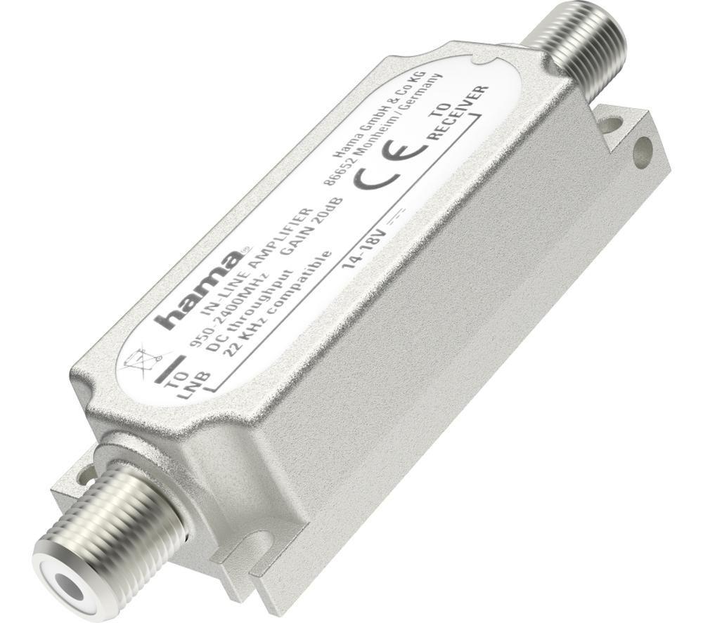 Buy HAMA 205233 Satellite Inline Amplifier Currys