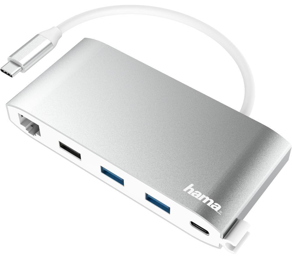 Buy HAMA Multiport 8port USB TypeC Connection Hub Currys