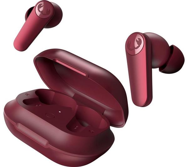 FRESH N REBEL Twins ANC Wireless Bluetooth Noise-Cancelling Earbuds - Ruby Red image number 0