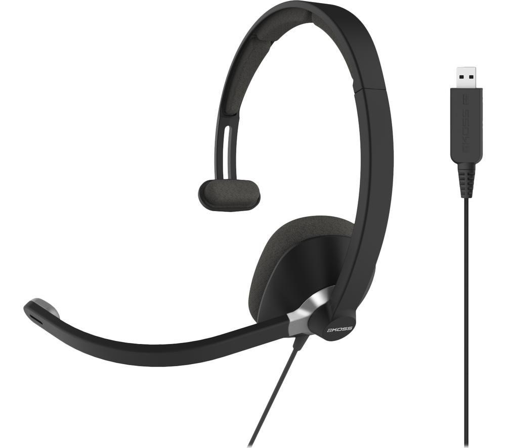 Image of KOSS CS 295-USB Headset - Black, Black