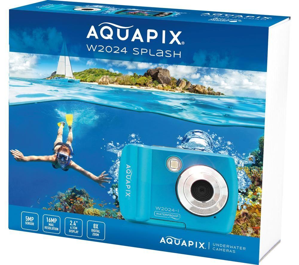 EASYPIX Aquapix W2024 Splash Compact Camera - Ice Blue image number 5 of 8