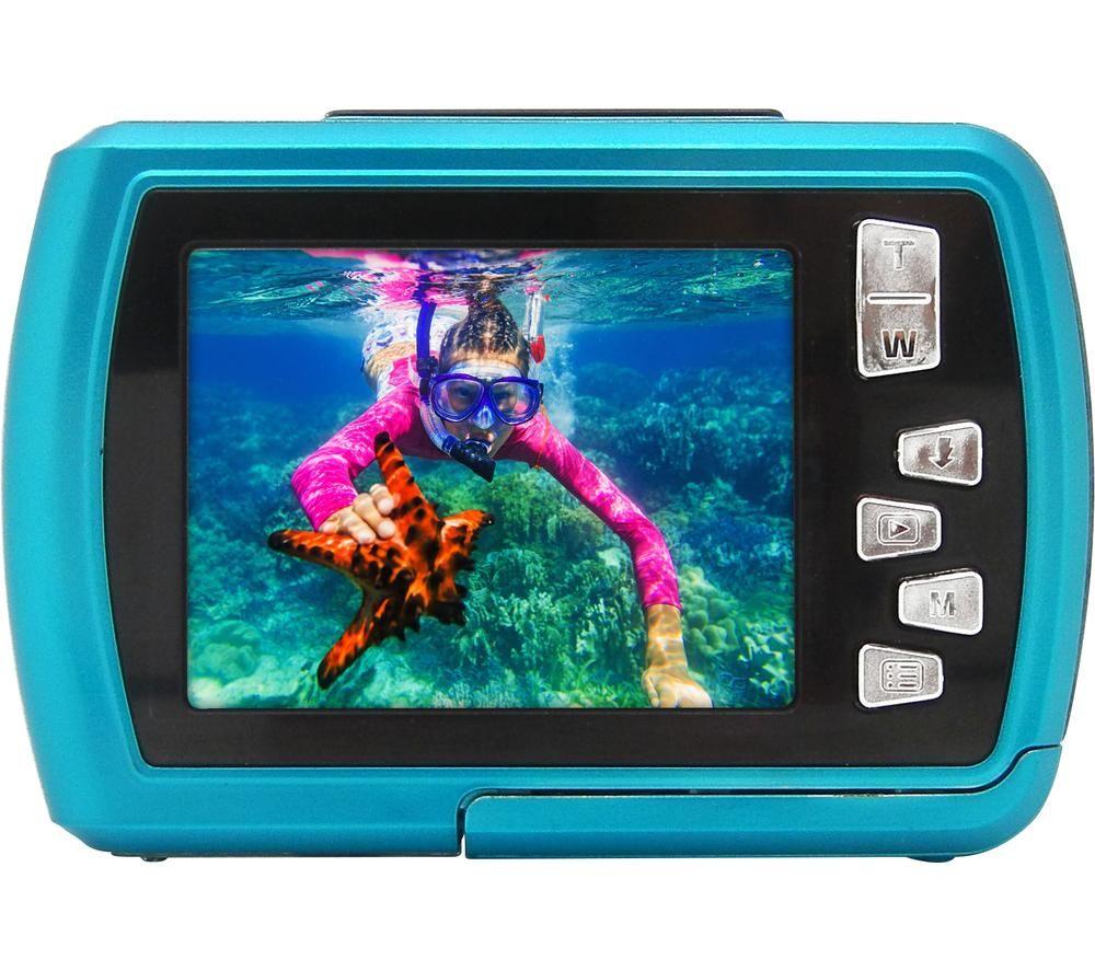 EASYPIX Aquapix W2024 Splash Compact Camera - Ice Blue image number 6 of 8