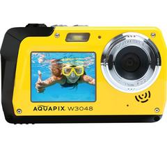 EASYPIX Aquapix W3048 Edge Compact Camera - Yellow