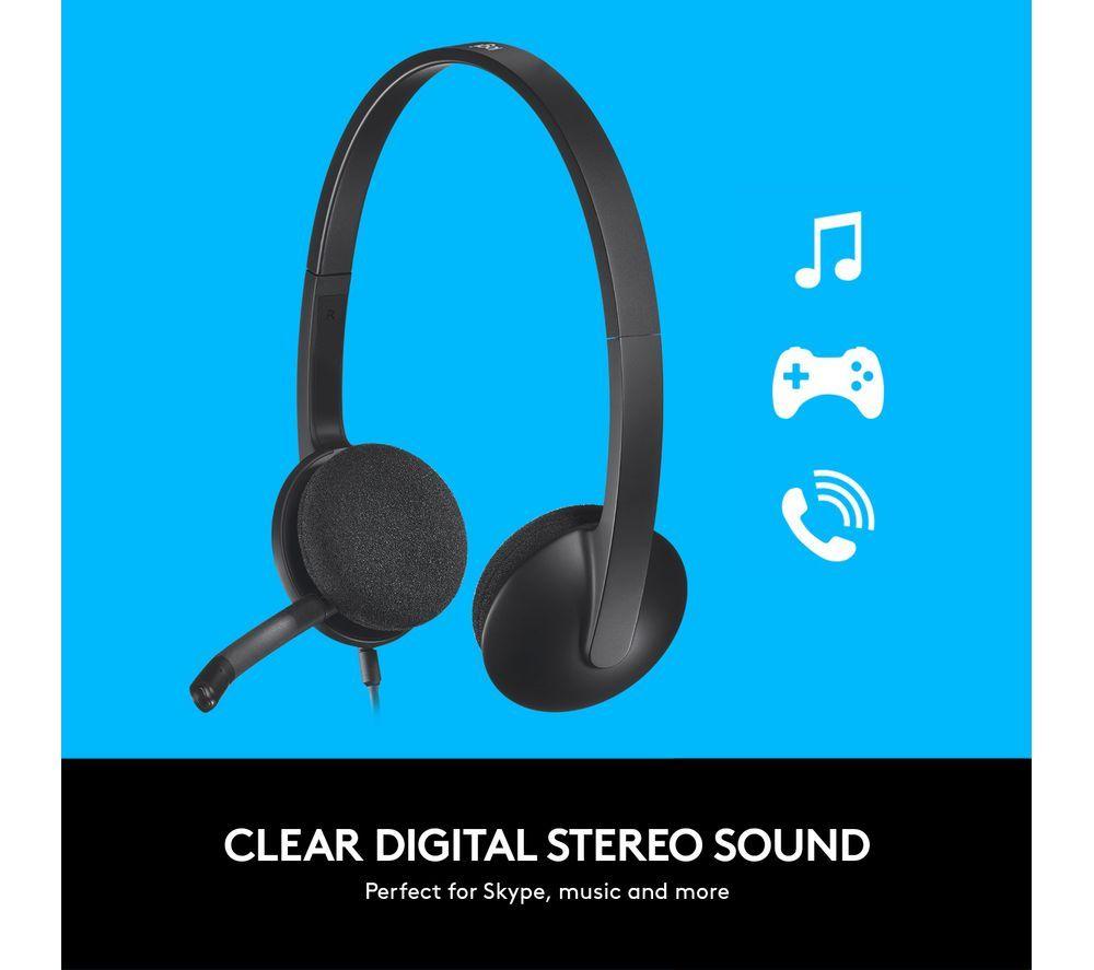LOGITECH Pro C920 Full HD Webcam & H340 USB Headset Bundle image number 4 of 5