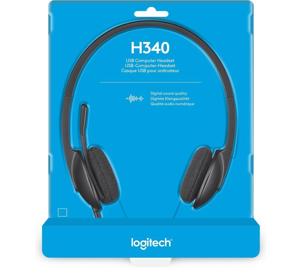 LOGITECH Pro C920 Full HD Webcam & H340 USB Headset Bundle image number 5 of 5
