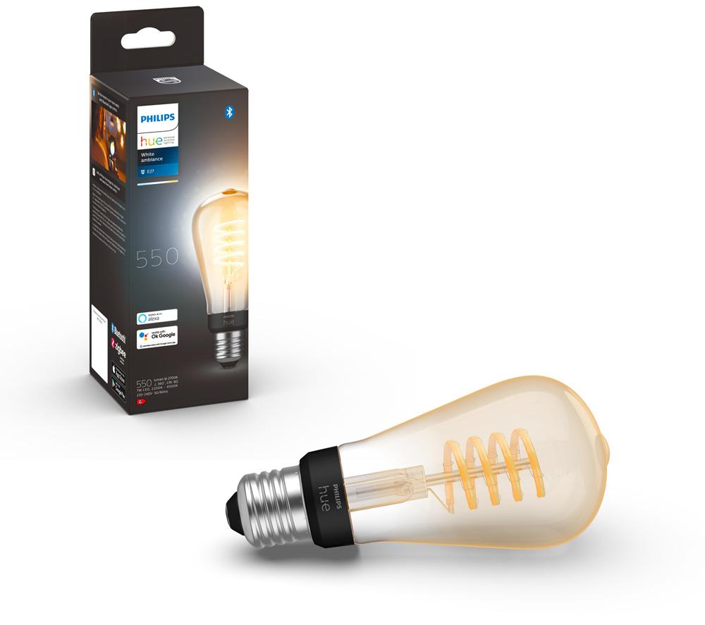 PHILIPS HUE Filament Bluetooth ST64 LED Bulb review
