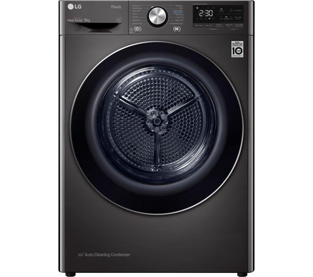 LG FDV909B WiFi-enabled 9 kg Heat Pump Tumble Dryer review