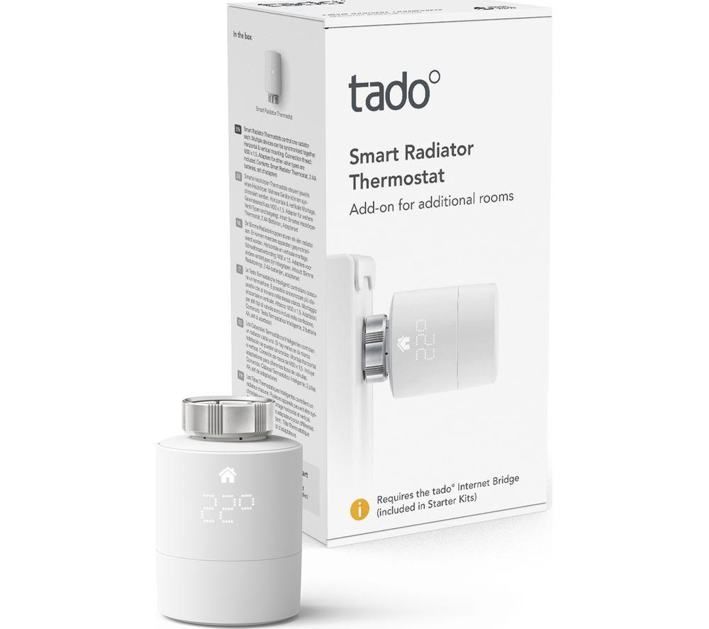 TADO V3 Smart Radiator Thermostat Add-on, White