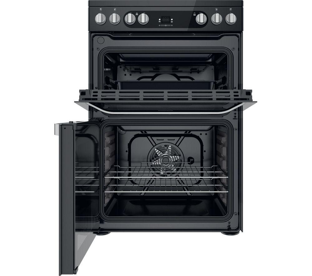 HOTPOINT HDM67V9HCX 60 cm Electric Ceramic Cooker - Black image number 3 of 11