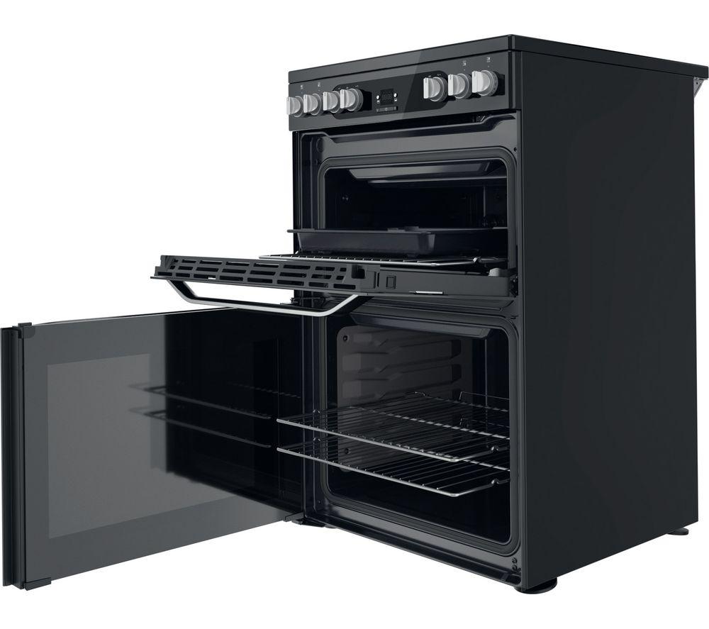 HOTPOINT HDM67V9HCX 60 cm Electric Ceramic Cooker - Black image number 4 of 11