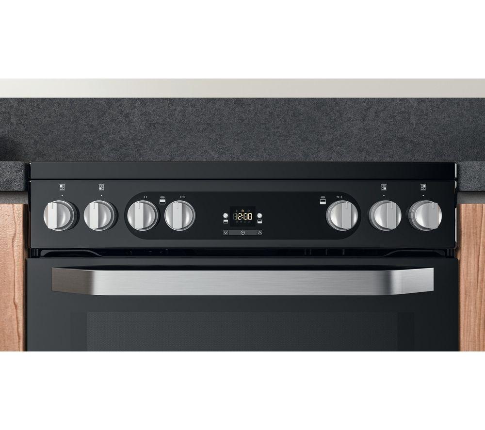 HOTPOINT HDM67V9HCX 60 cm Electric Ceramic Cooker - Black image number 5 of 11