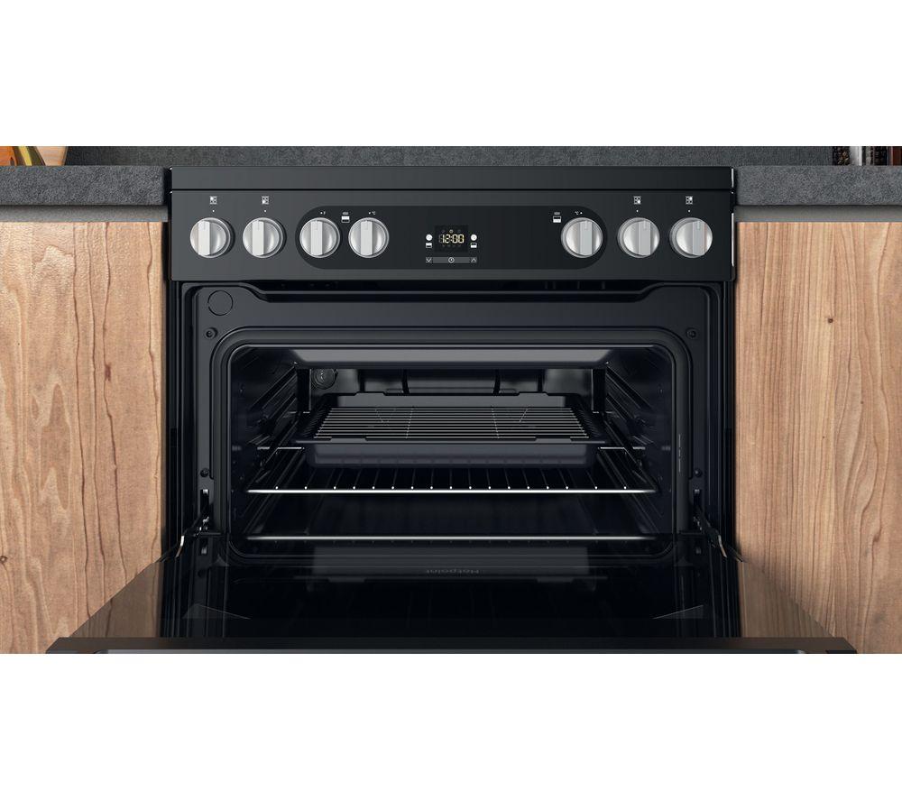 HOTPOINT HDM67V9HCX 60 cm Electric Ceramic Cooker - Black image number 7 of 11