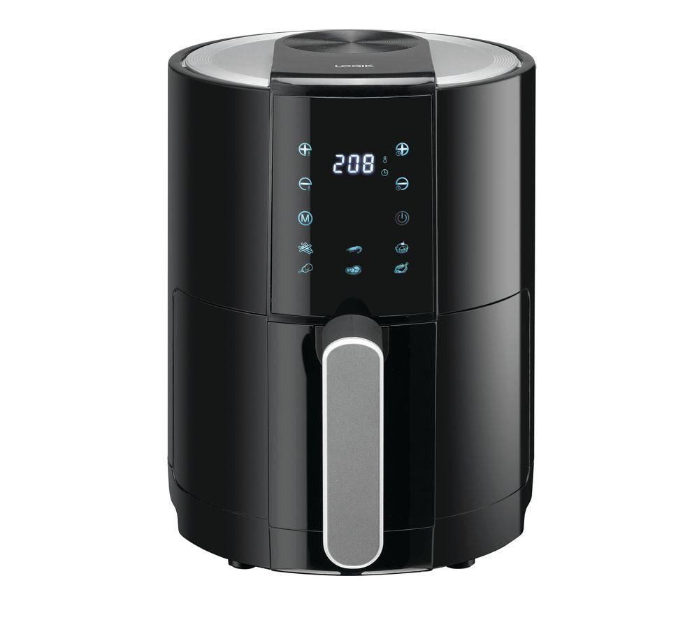 LOGIK LAF21 Air Fryer Black & Silver