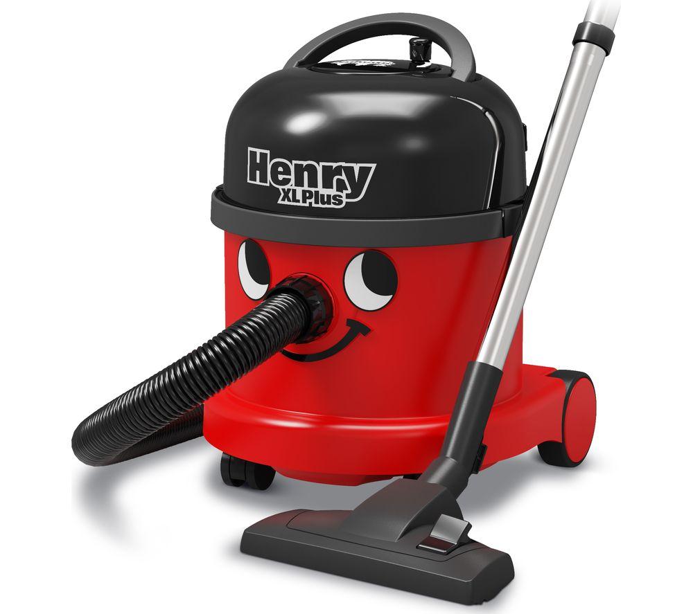 NUMATIC Henry XL Plus Cylinder Bagged Vacuum Cleaner - Red, Red