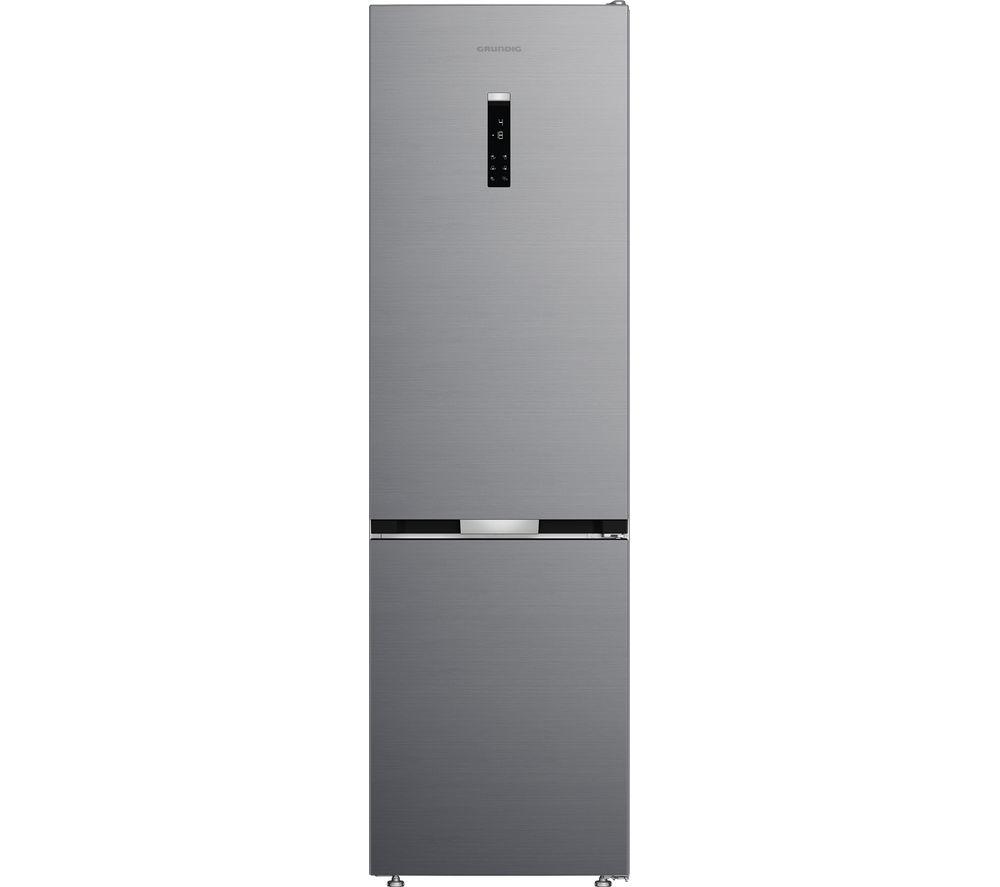 GRUNDIG GR77KN5603VN 70/30 Fridge Freezer - Brushed Steel, Brushed Steel