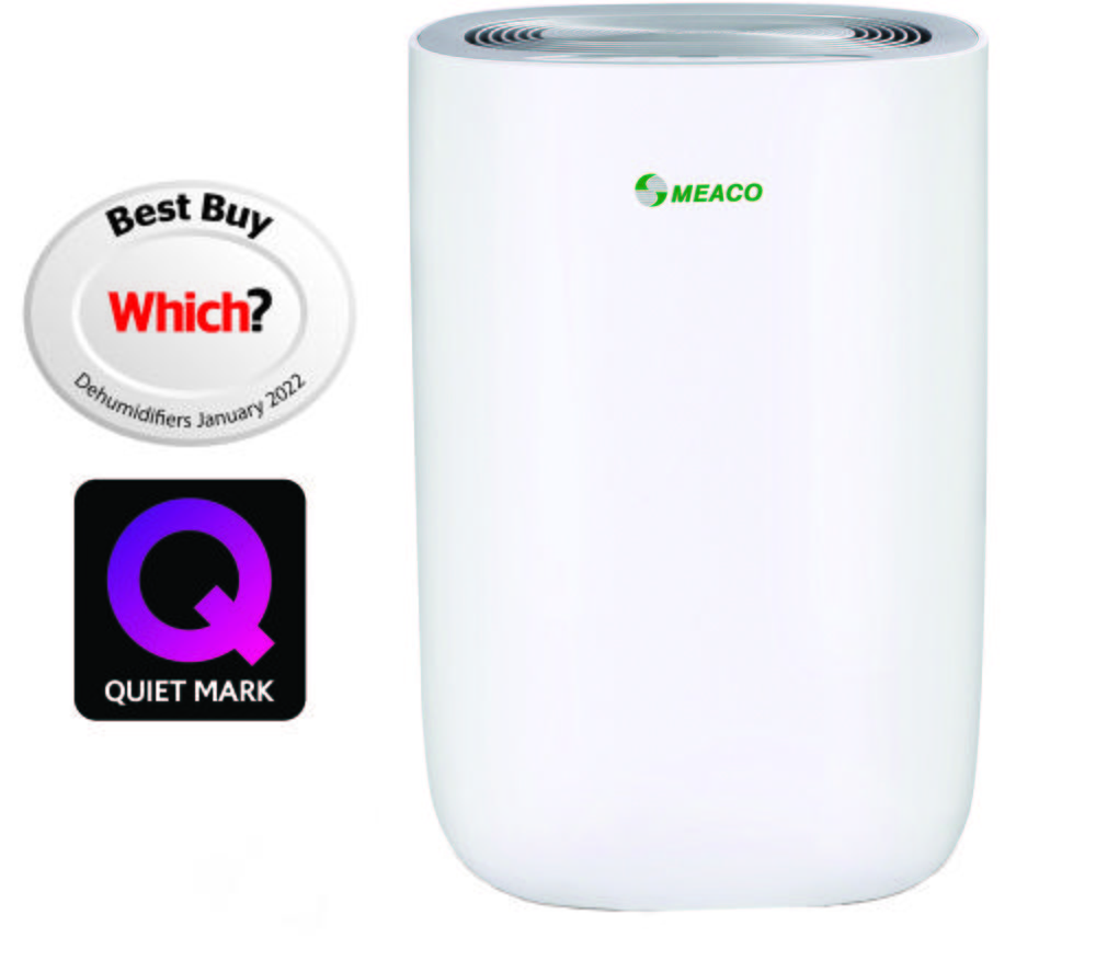 MEACO MeacoDry ABC12LS Dehumidifier - Silver & White image number 3 of 6