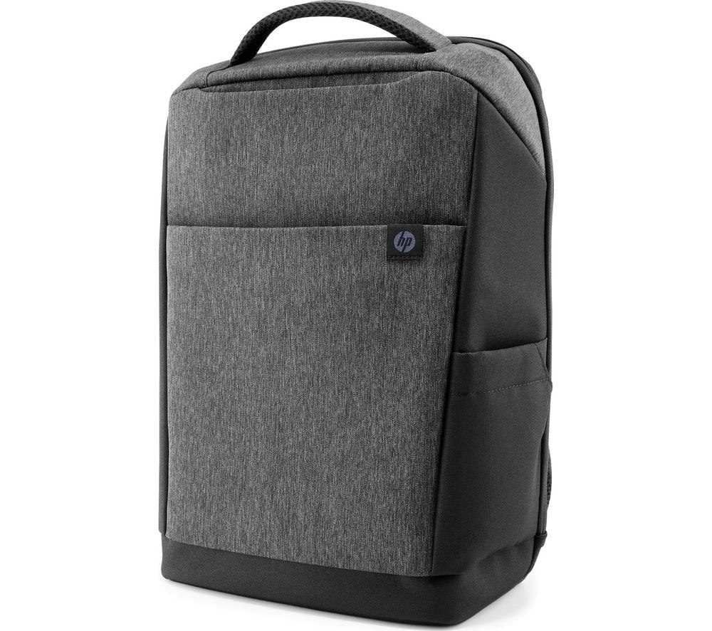 Image of HP Renew Travel 15.6" Laptop Backpack - Grey, Silver/Grey