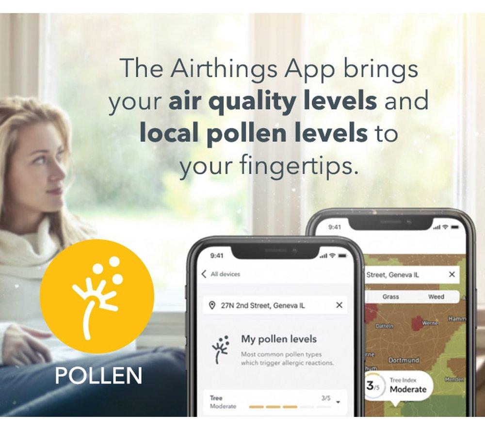 AIRTHINGS Wave Mini Indoor Air Quality Monitor image number 4 of 6