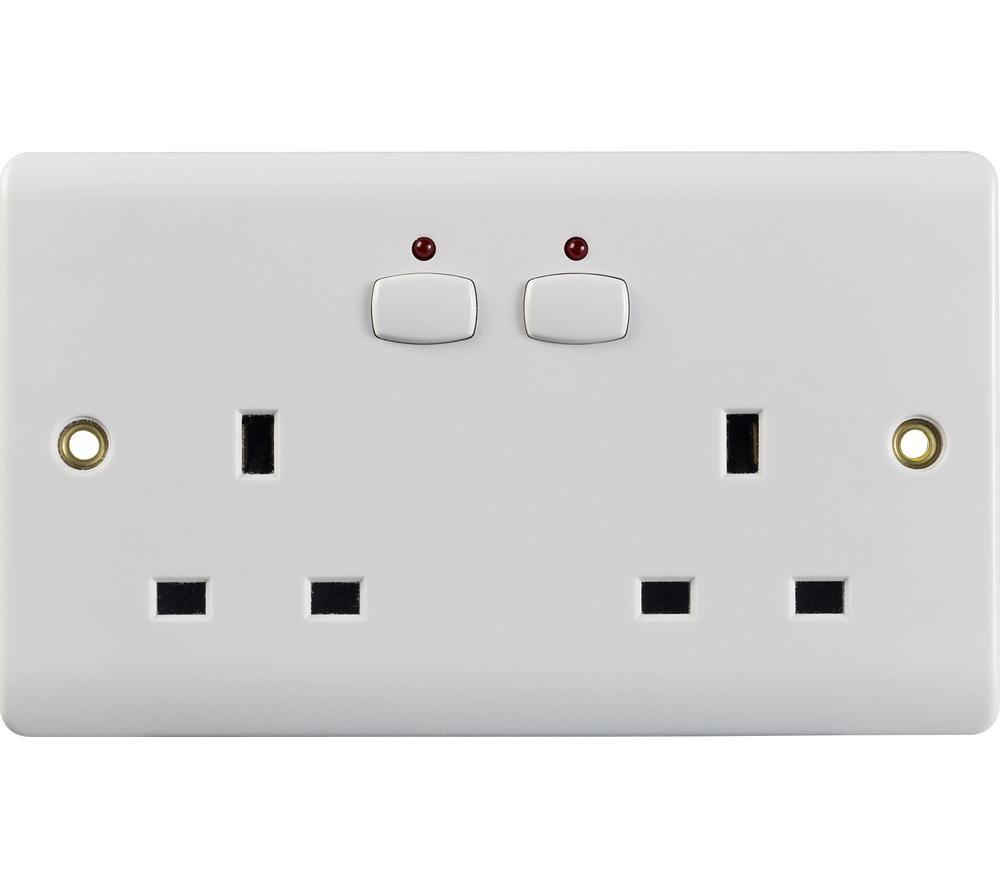 WiFi Outdoor Smart Plug 250V, 2 Independently Control Sockets