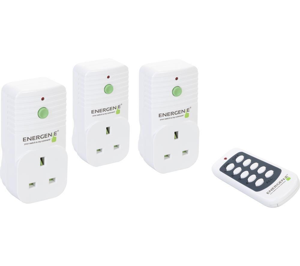 ENERGENIE Mi Home Remote Controlled Plug Kit - White