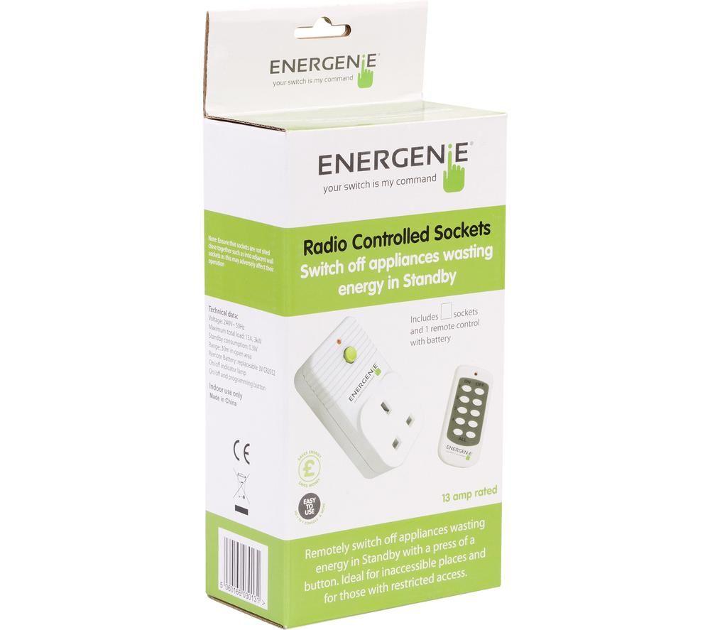 Buy Energenie 3 Pack of Remote Controlled Plugs