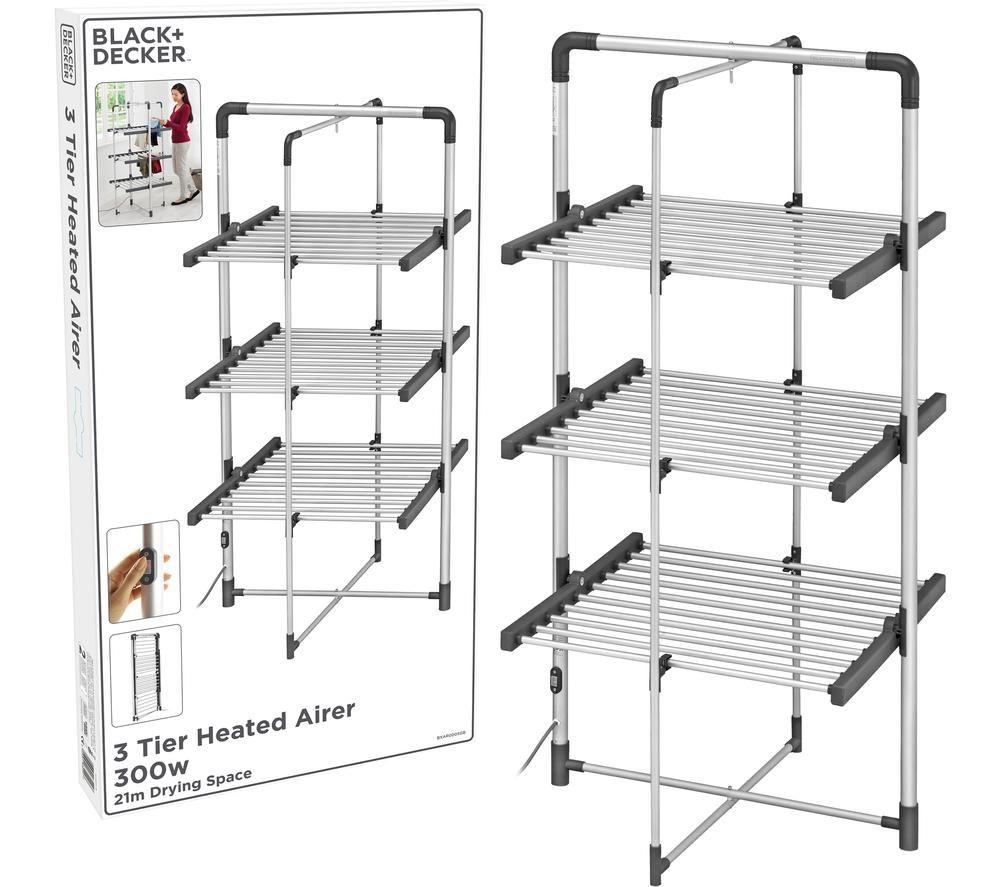 BLACK + DECKER 63099 Heated Clothes Airer image number 5 of 7